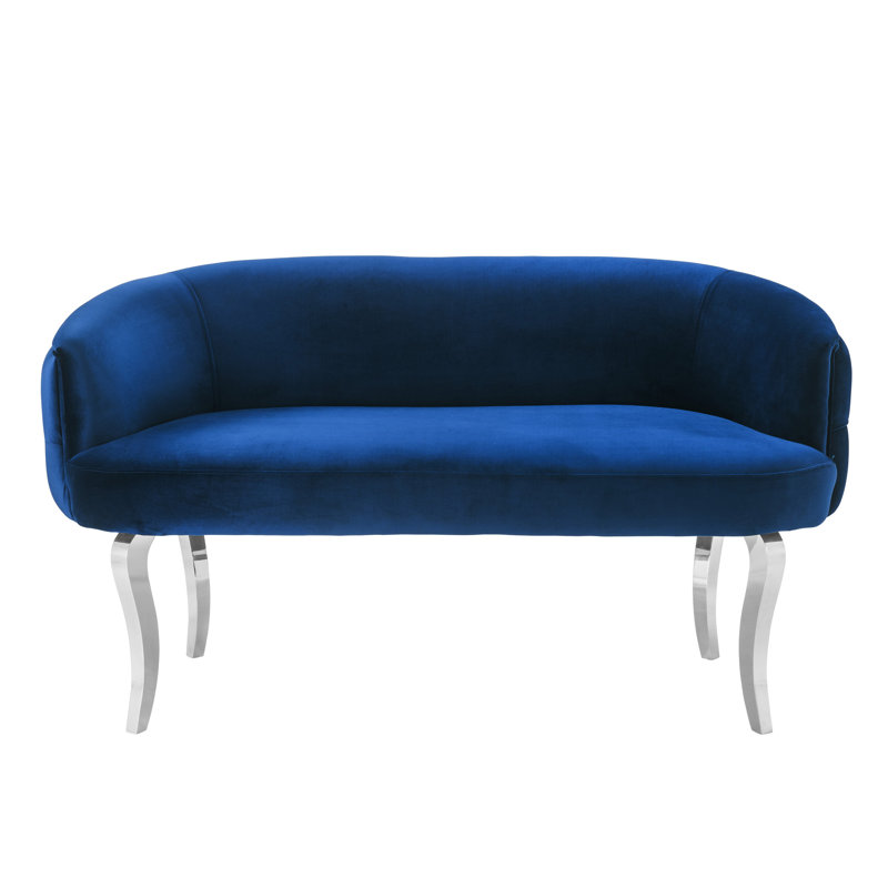 Eloi Velvet Loveseat & Reviews AllModern